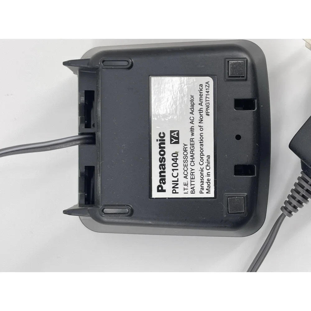Panasonic PNLC1050 YA Cordless Phone Charger Dock w/ AC PNL1040-Tested-Slate